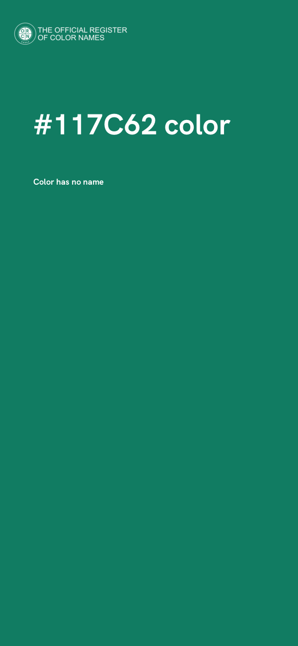 #117C62 color image