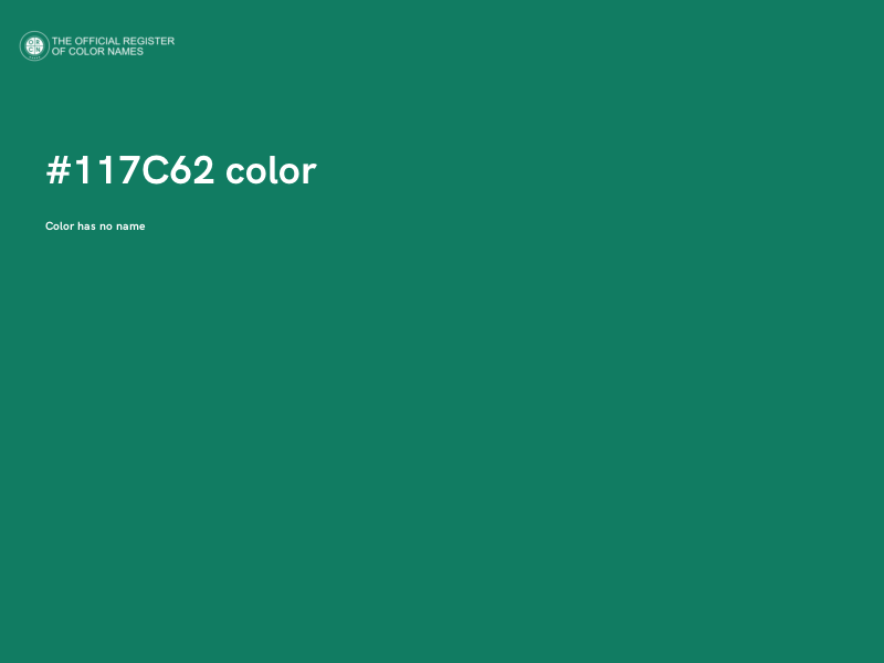 #117C62 color image