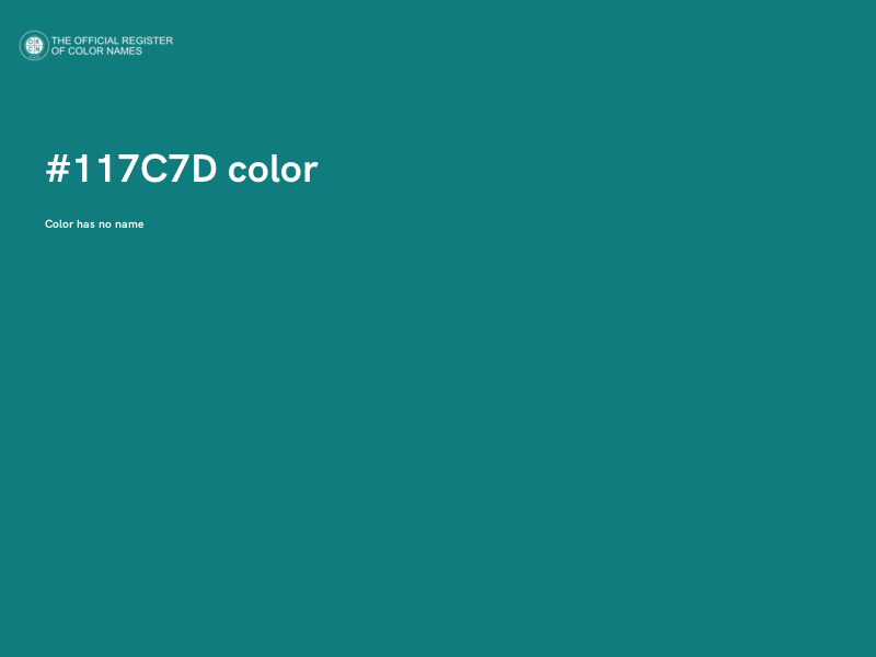 #117C7D color image