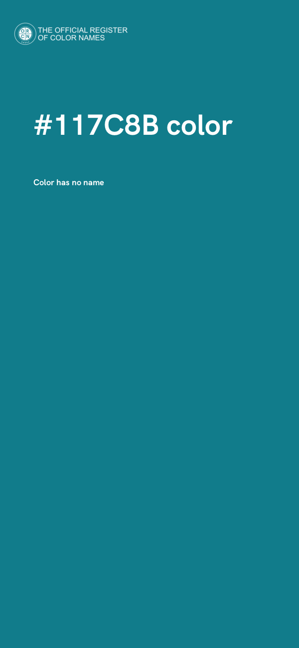 #117C8B color image