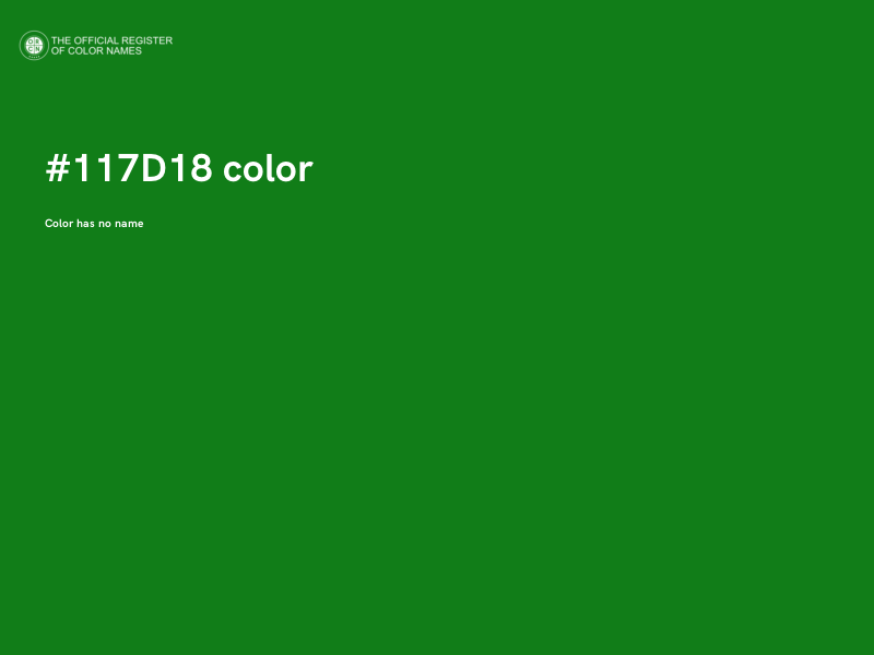 #117D18 color image