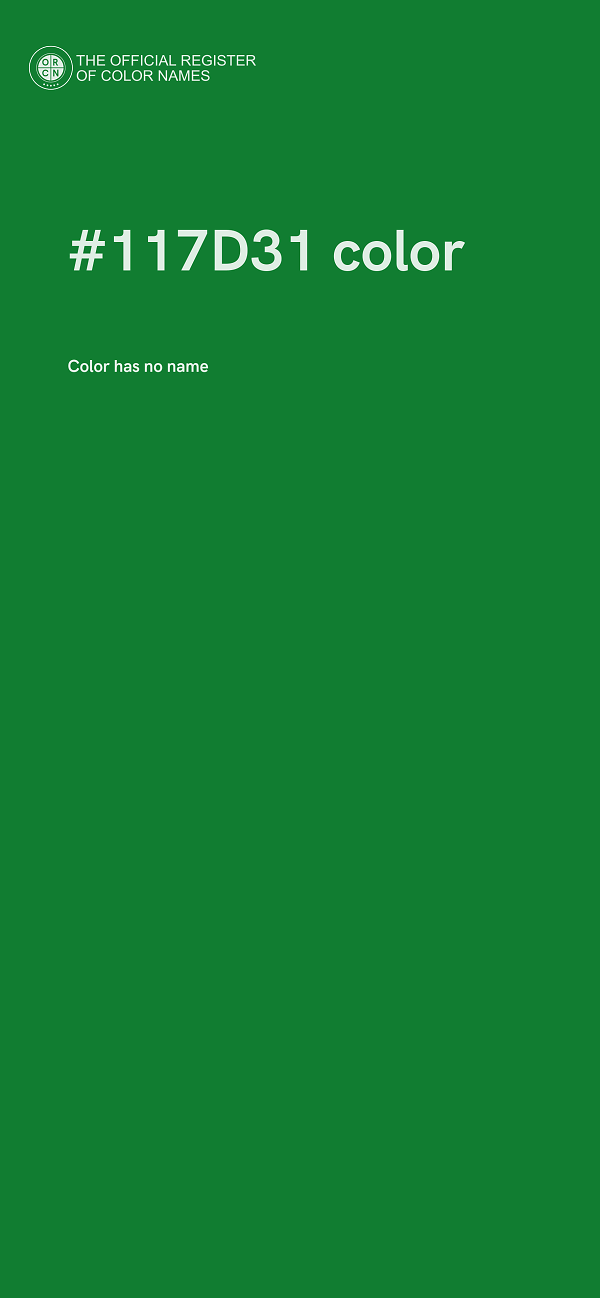 #117D31 color image