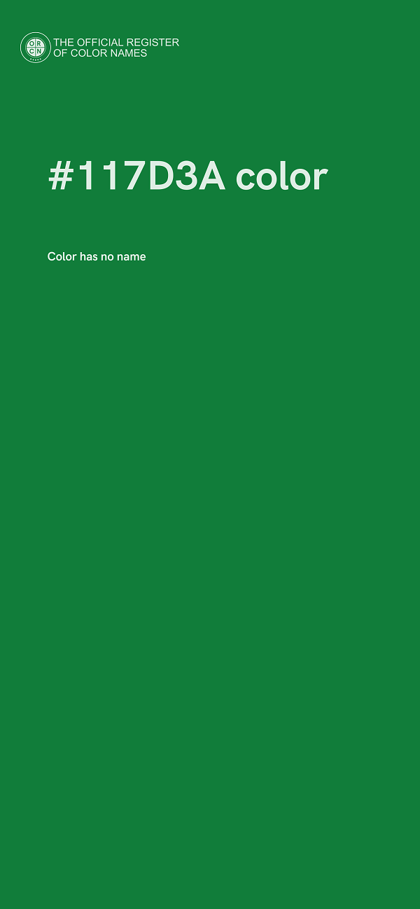 #117D3A color image