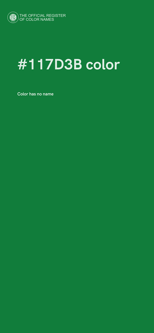 #117D3B color image