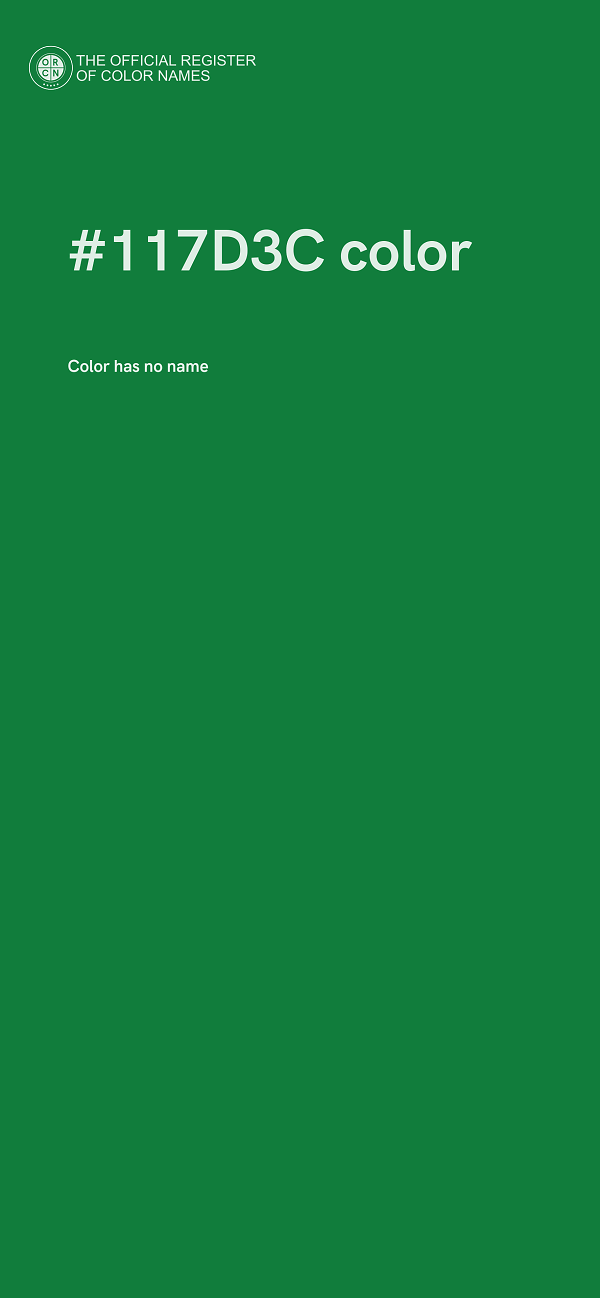 #117D3C color image