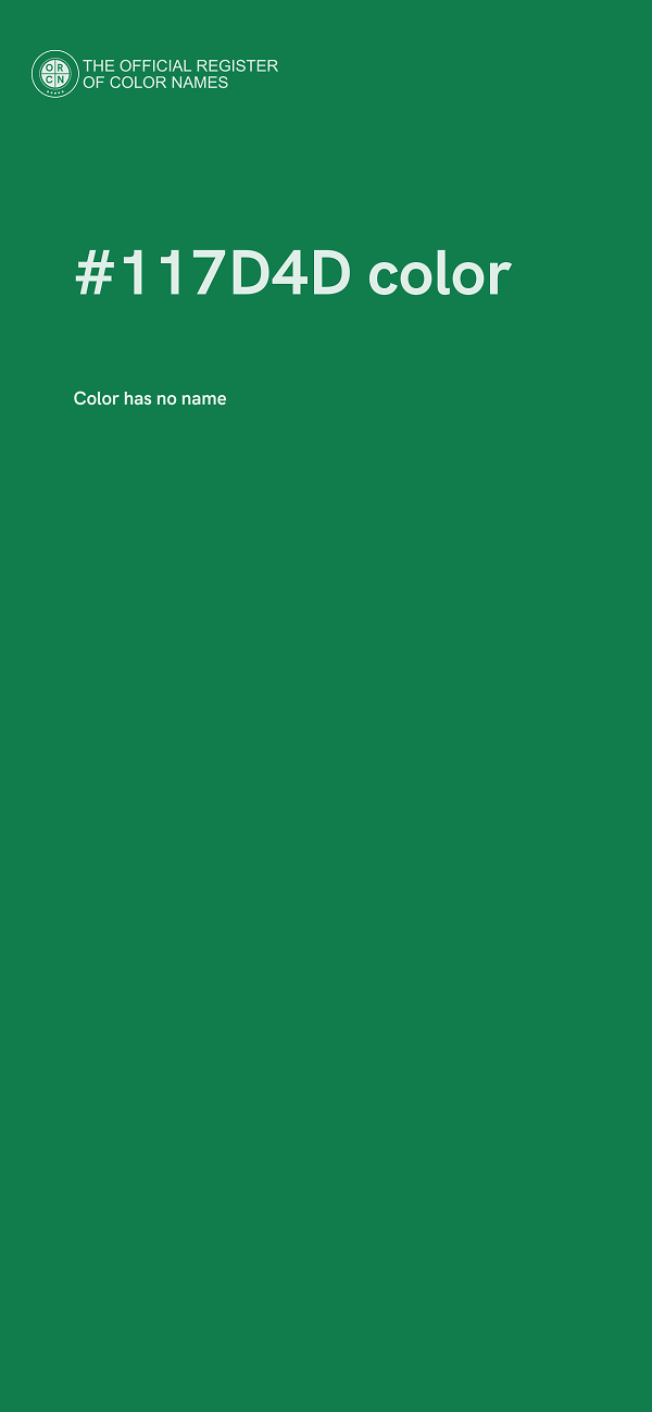#117D4D color image