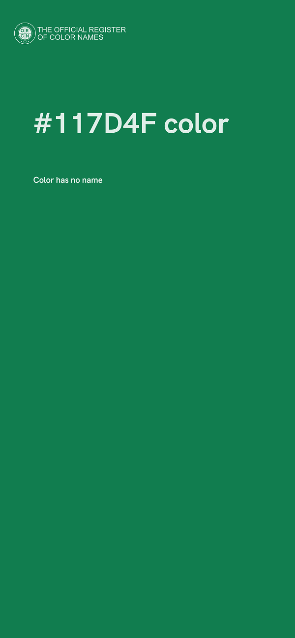 #117D4F color image
