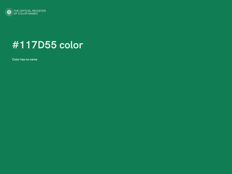 #117D55 color image