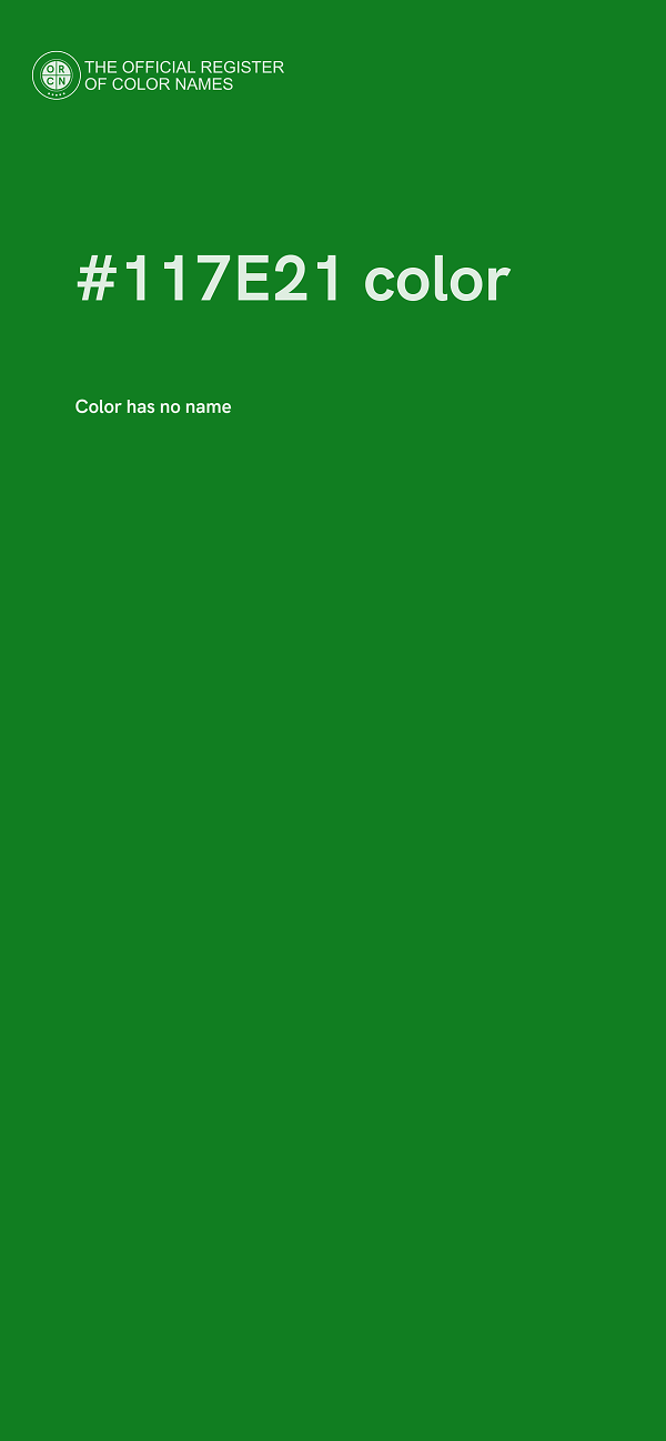 #117E21 color image