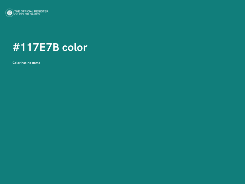 #117E7B color image