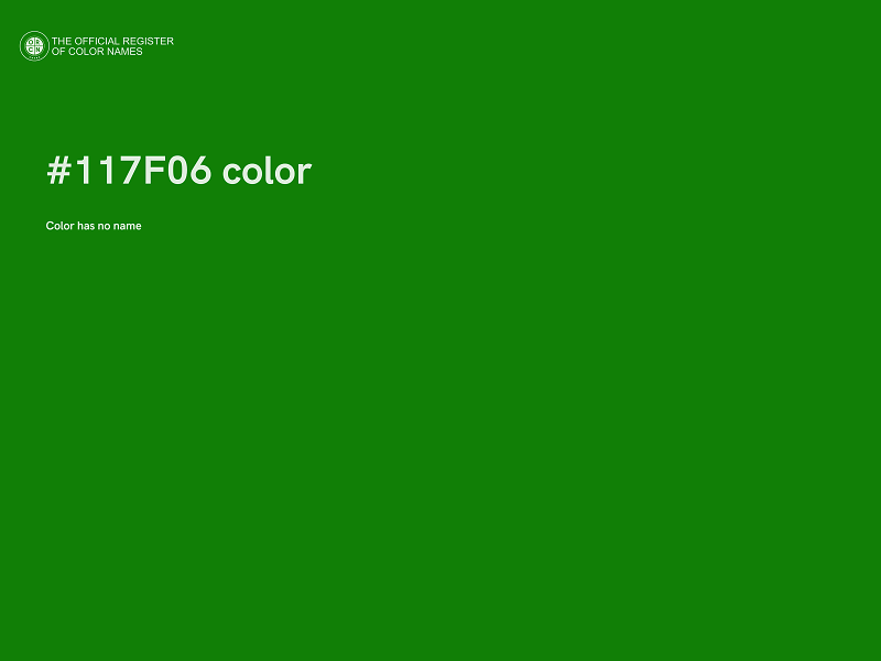 #117F06 color image