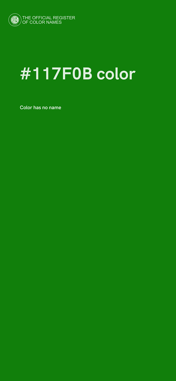 #117F0B color image