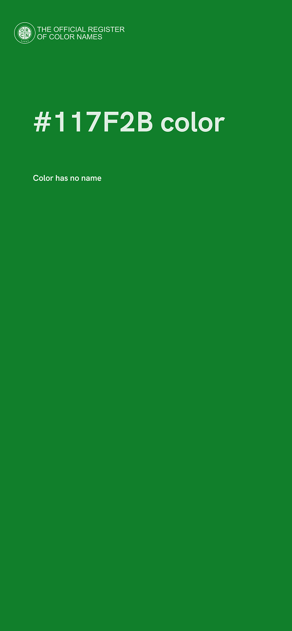 #117F2B color image