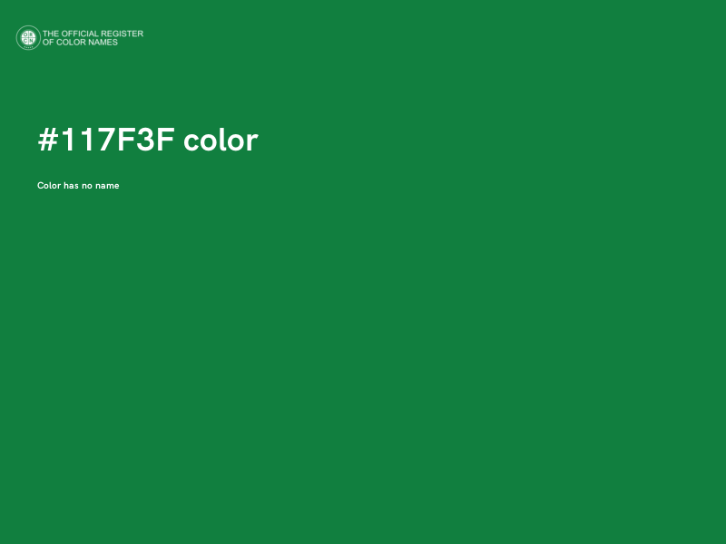 #117F3F color image