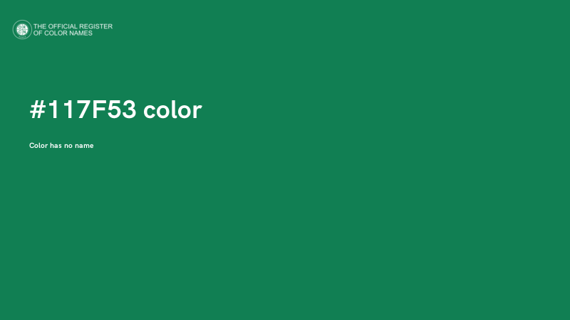 #117F53 color image