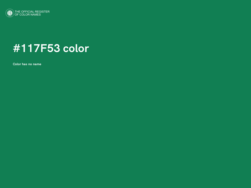 #117F53 color image