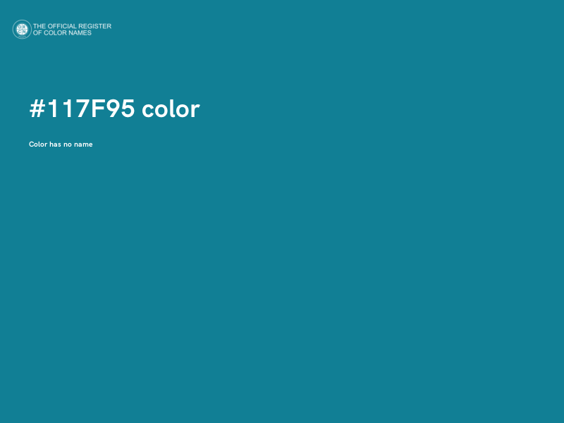 #117F95 color image
