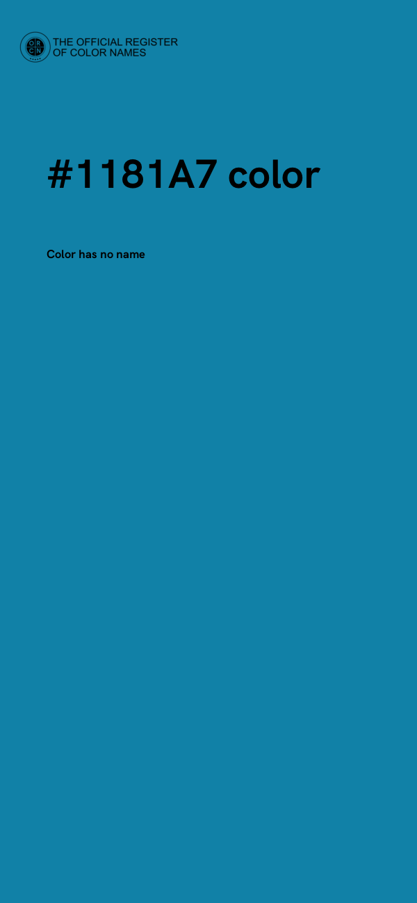 #1181A7 color image