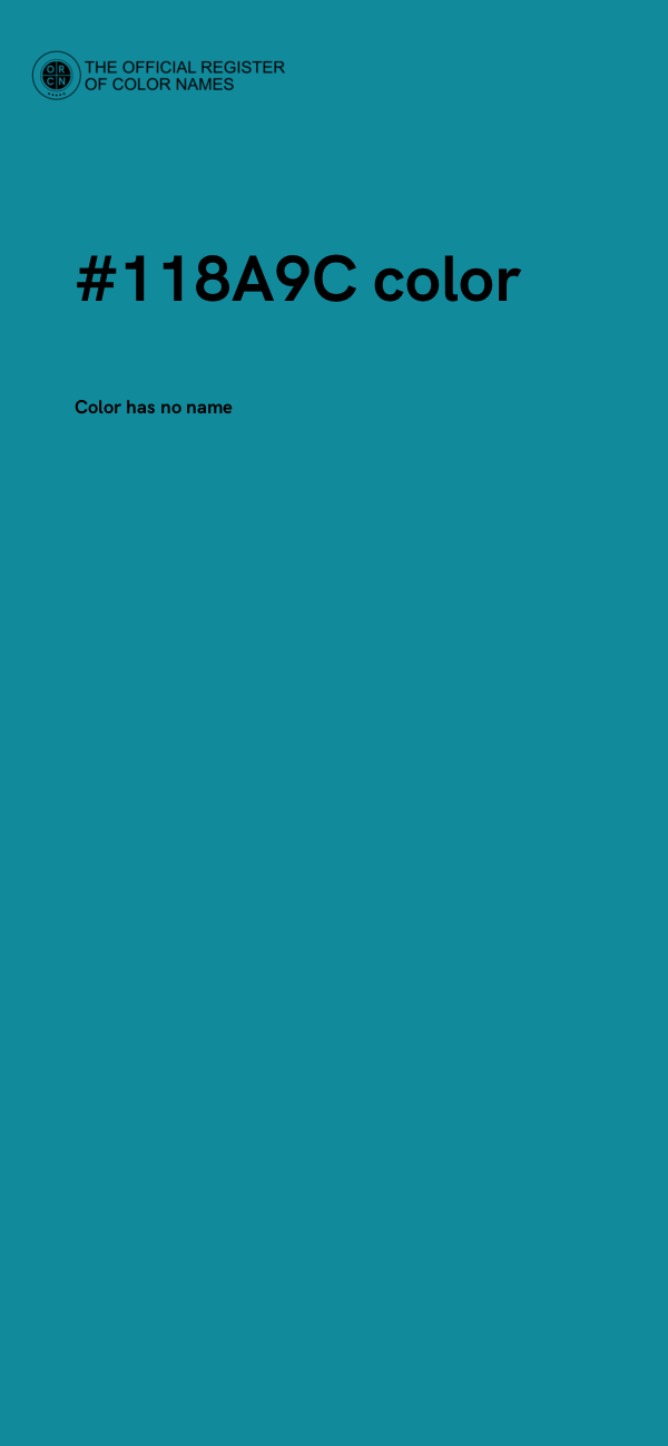 #118A9C color image