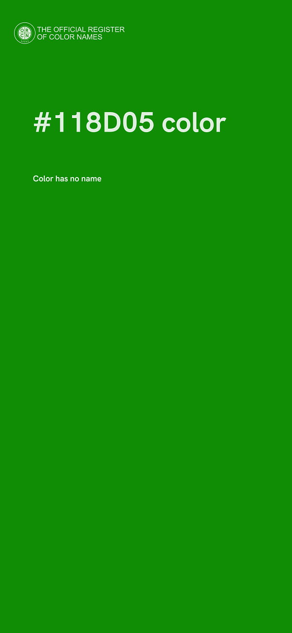 #118D05 color image