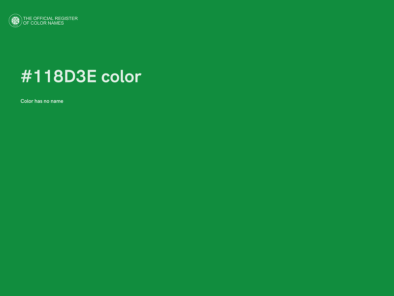 #118D3E color image