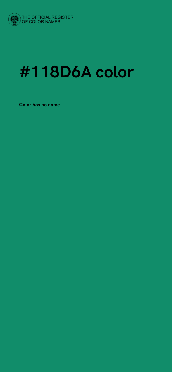 #118D6A color image