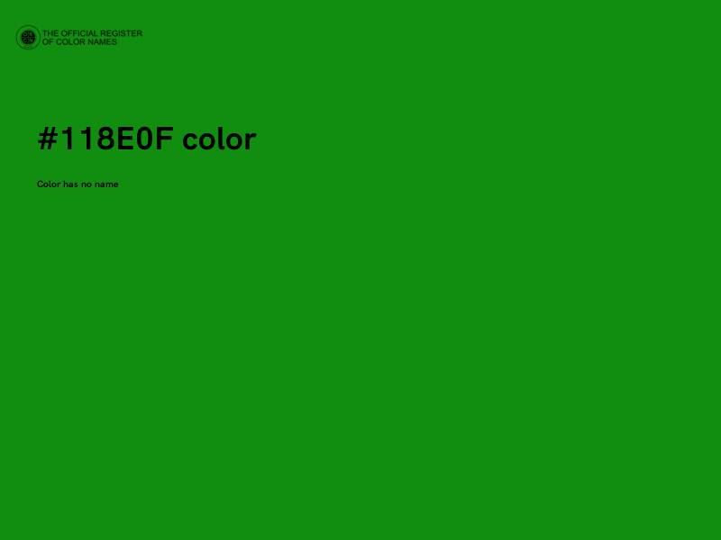 #118E0F color image