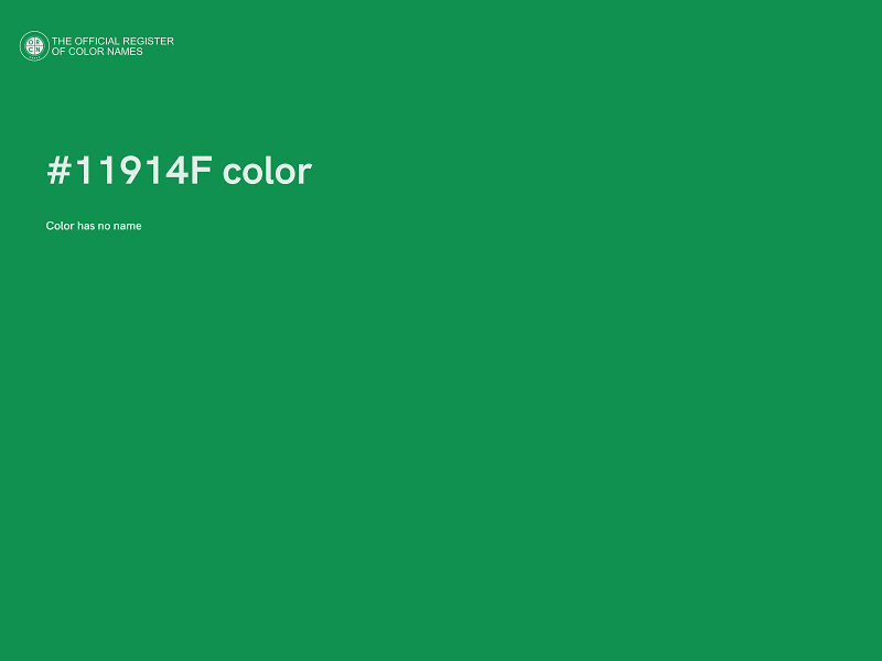 #11914F color image