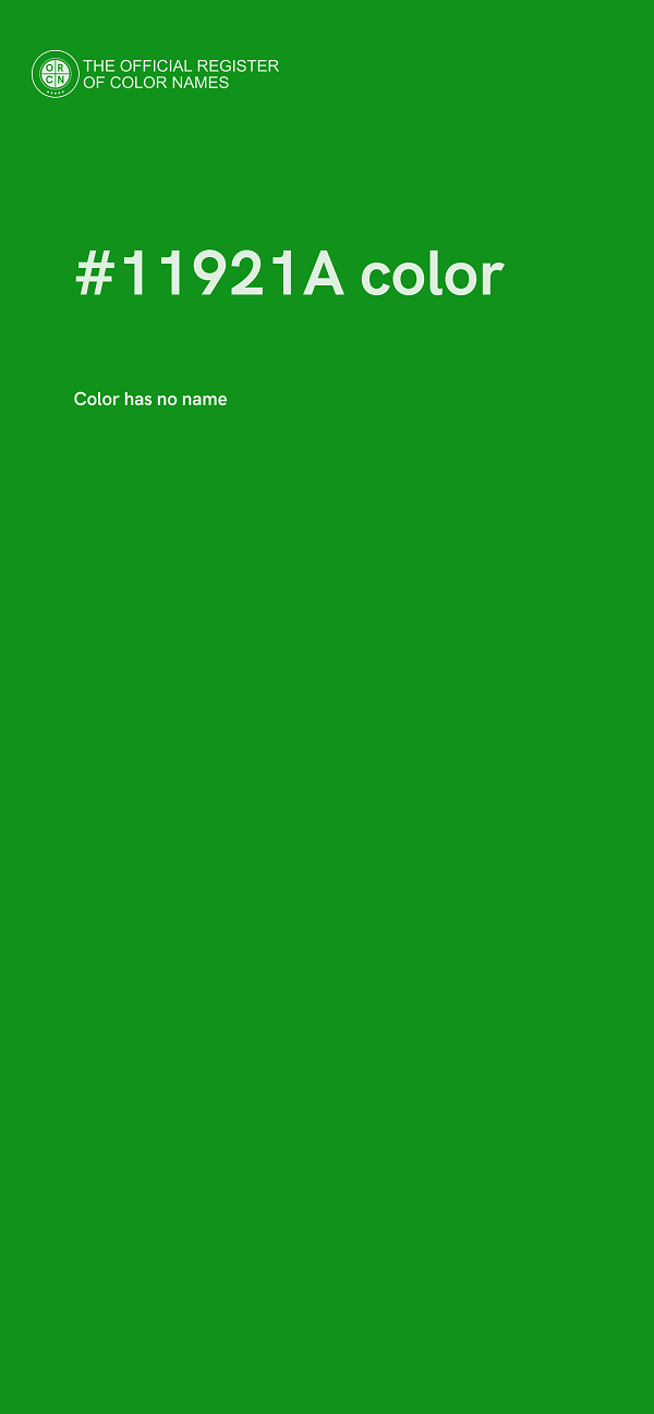 #11921A color image