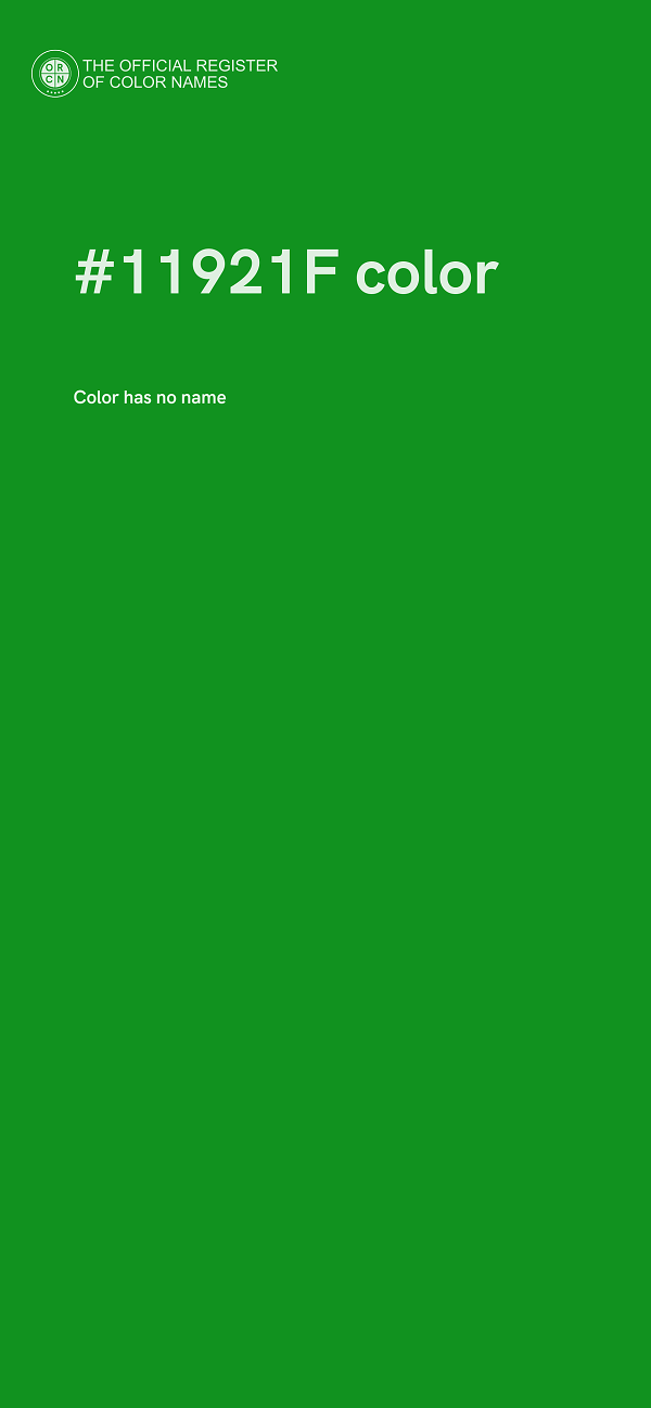 #11921F color image