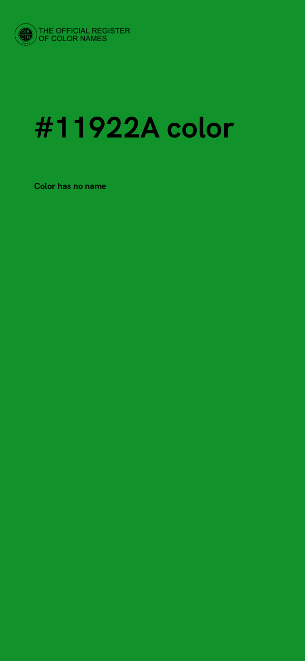 #11922A color image