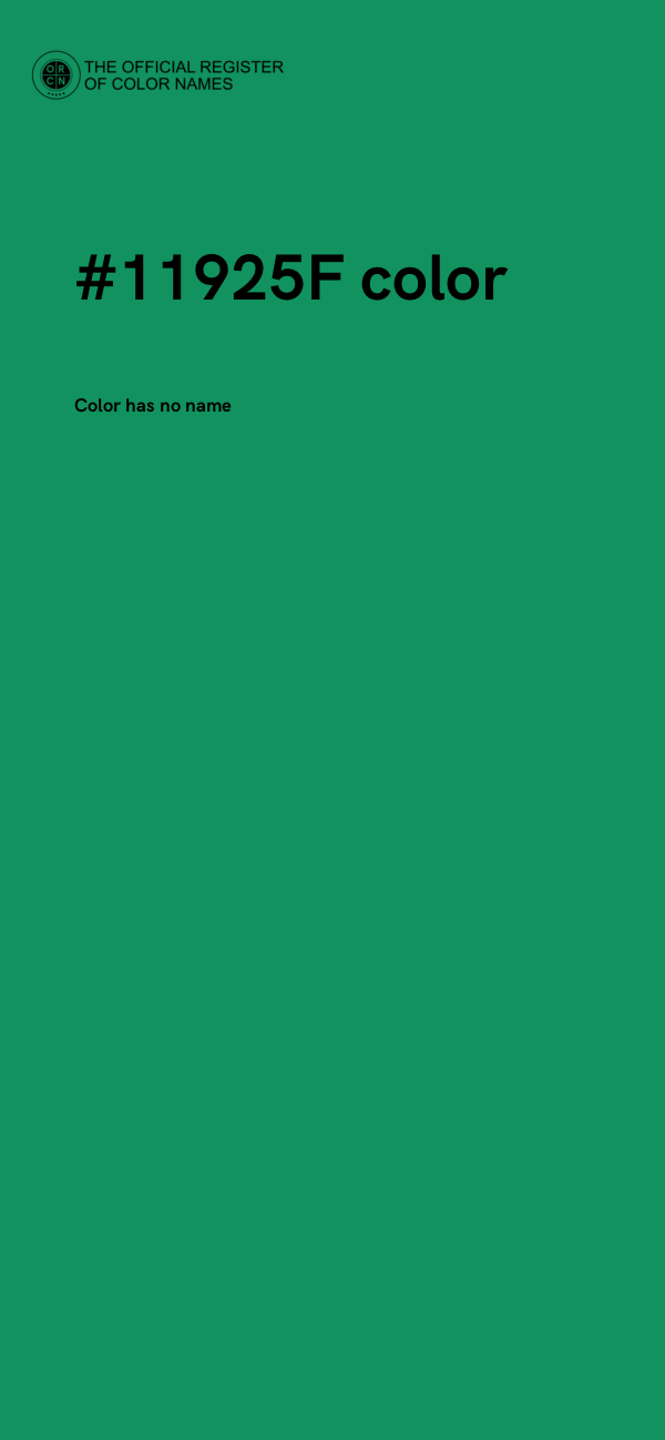 #11925F color image