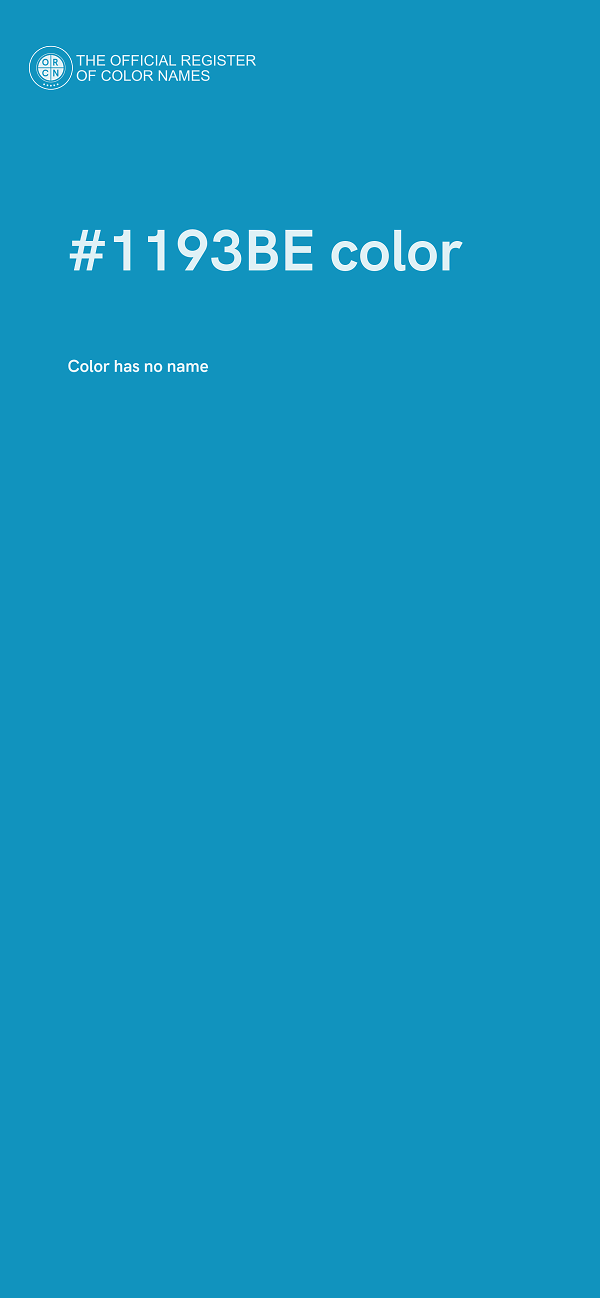 #1193BE color image