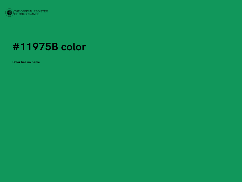 #11975B color image