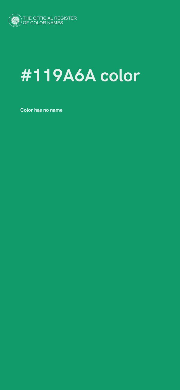 #119A6A color image
