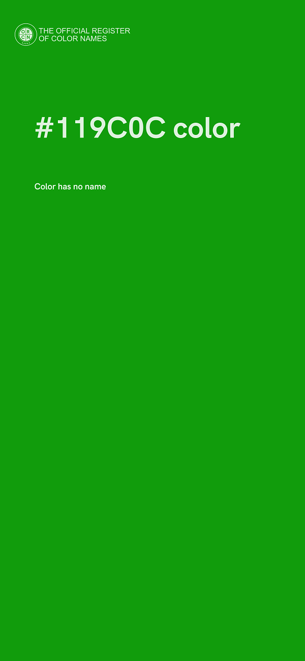 #119C0C color image
