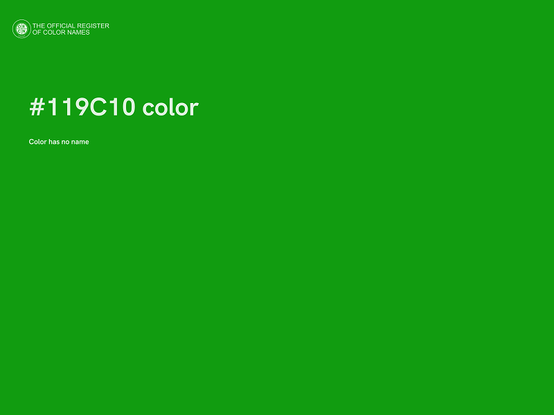 #119C10 color image