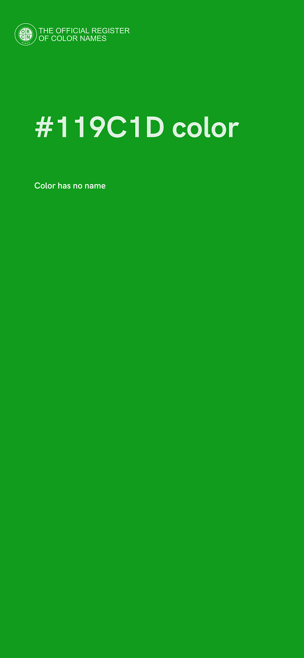 #119C1D color image