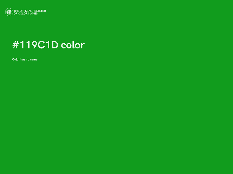 #119C1D color image