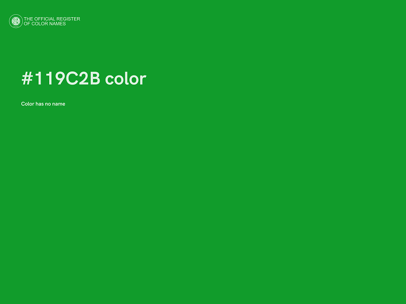 #119C2B color image