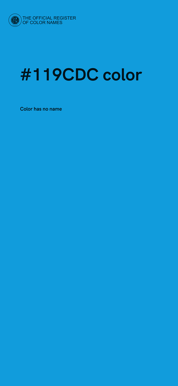 #119CDC color image