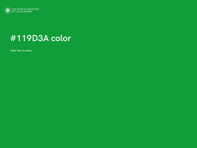 #119D3A color image