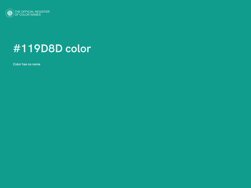 #119D8D color image