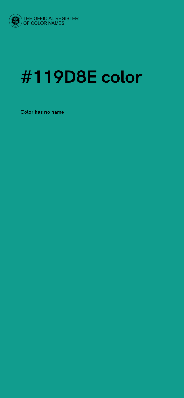 #119D8E color image
