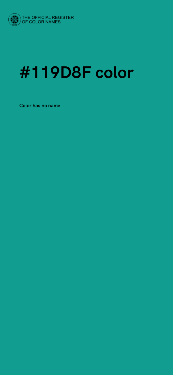 #119D8F color image