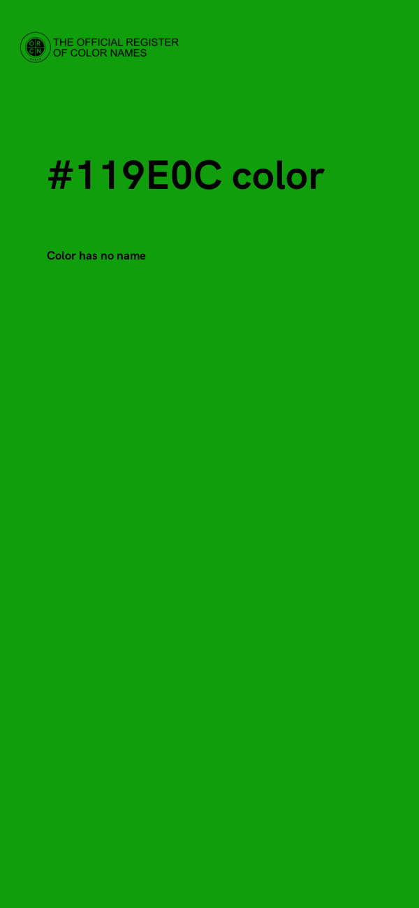 #119E0C color image