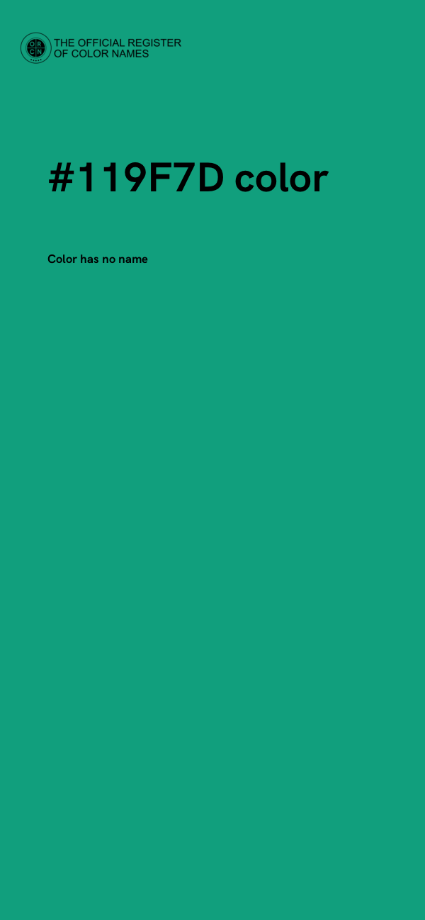 #119F7D color image