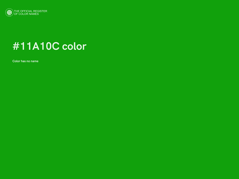 #11A10C color image