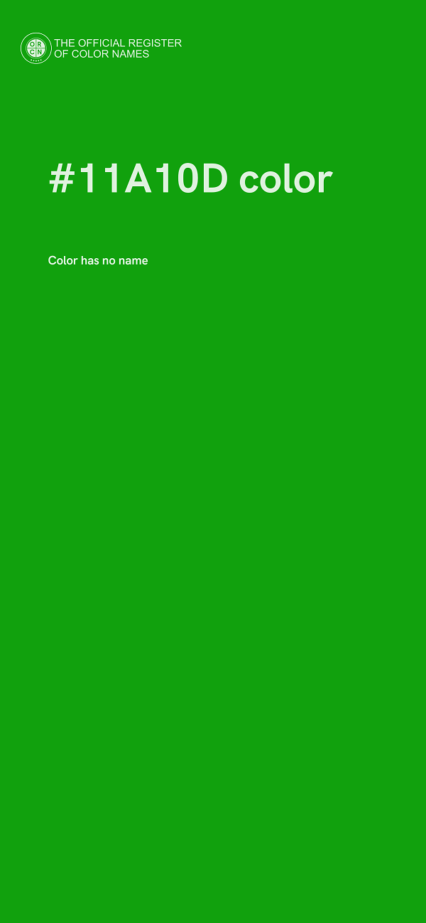 #11A10D color image
