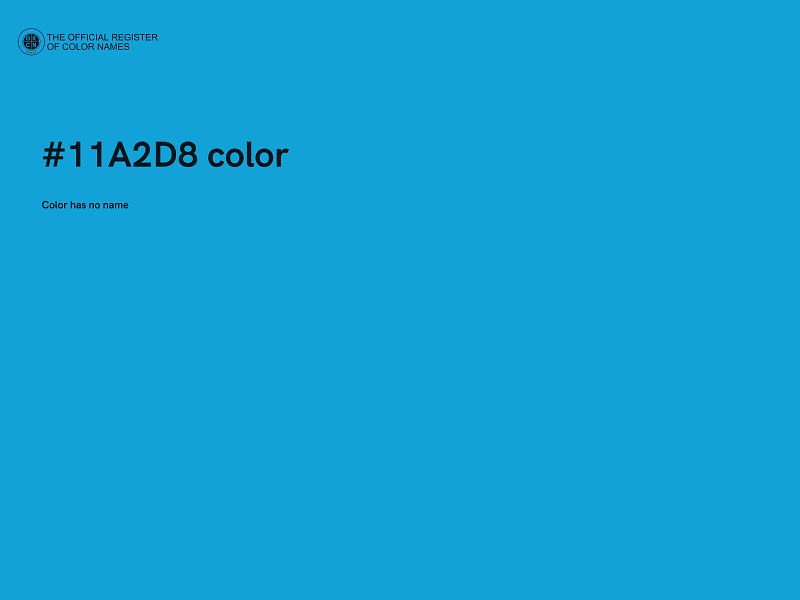#11A2D8 color image